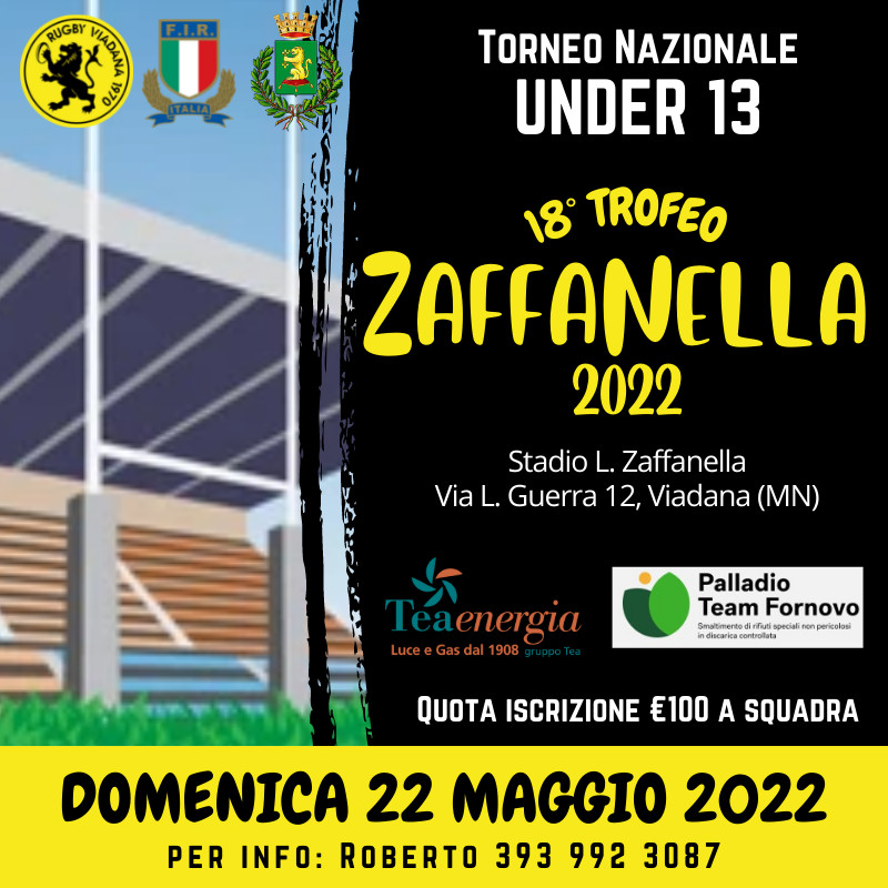 XVIII Trofeo Zaffanella, Viadana
