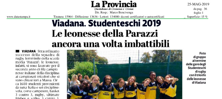 Le leonesse della Parazzi ancora una volta imbattibili