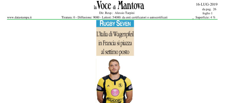 L'Italia di Wagenpfeil in Francia si piazza al settimo posto