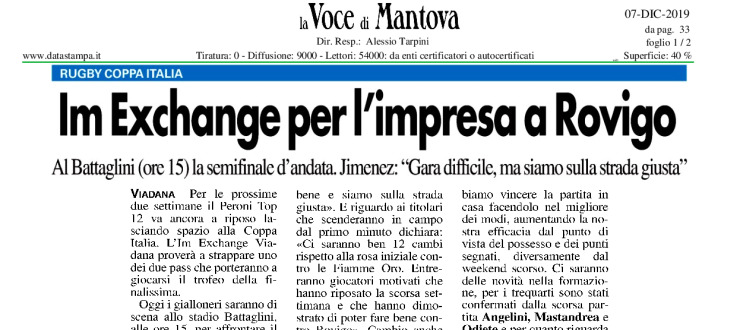 Im Exchange per l'impresa a Rovigo