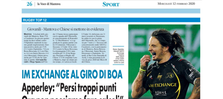 Im Exchange al giro di boa