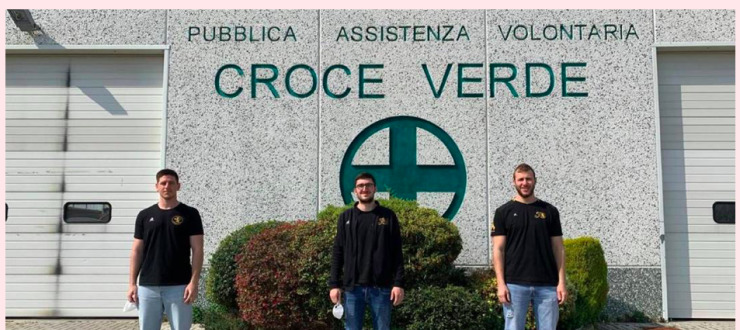 Coronavirus, a Viadana i rugbisti diventano volontari