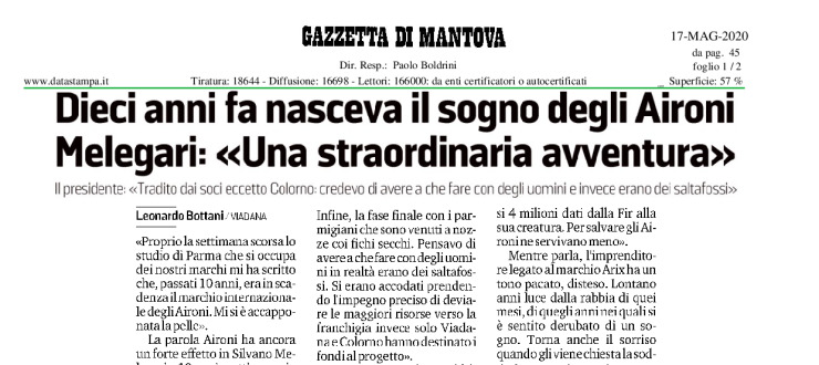 Dieci anni fa nasceva il sogno degli Aironi. Melegari: "Una straordinaria avventura"