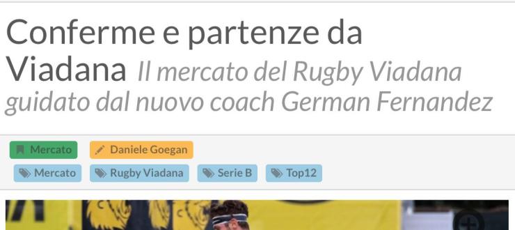 Conferme e partenze da Viadana