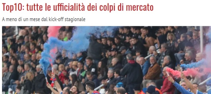 Top10: tutte le ufficialità dei colpi di mercato