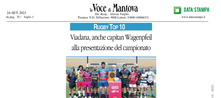 Viadana, anche capital Wagenpfeil alla presentazione del Campionato