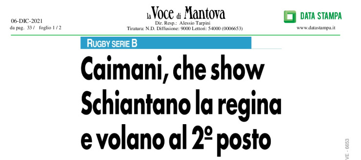 Caimani, che show. Schiantano la regina e volano al 2° posto