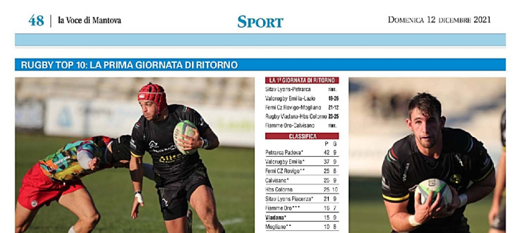 Altro derby amaro per Viadana. Il Colorno passa nei minuti finali