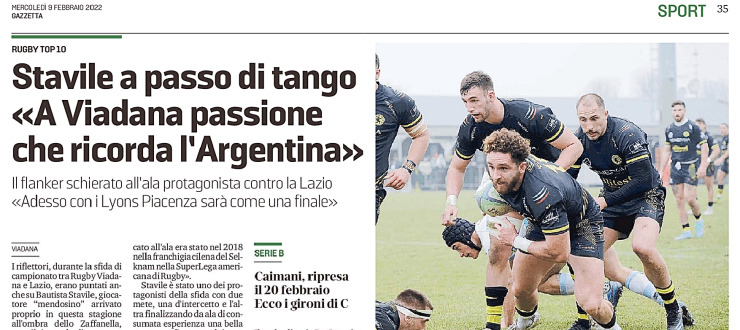 Stavile a passo di tango. <<A Viadana passione che ricorda l'Argentina>>