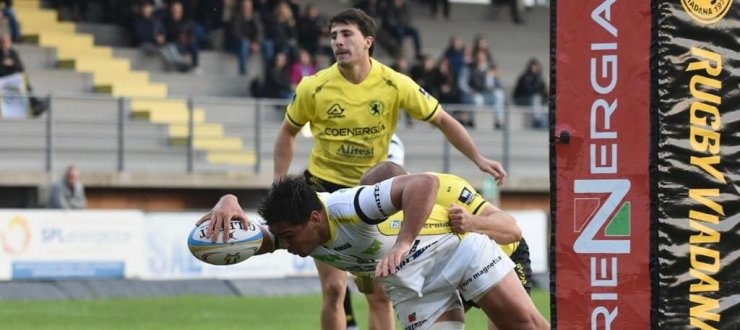 Rugby Viadana, delusione dal derby: passa Calvisano