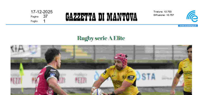 Viadana, vincere in Coppa per ritrovare la fiducia