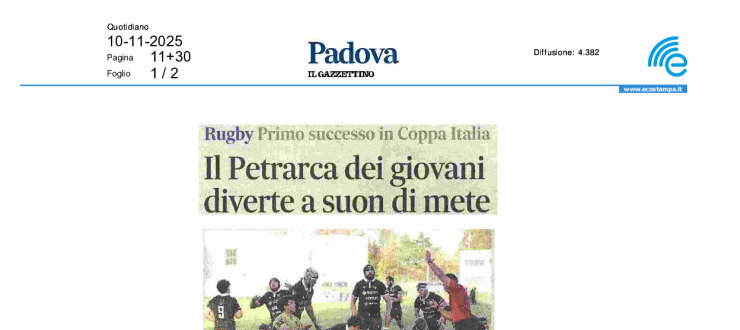 Il Petrarca dei giovani si diverte a suon di mete