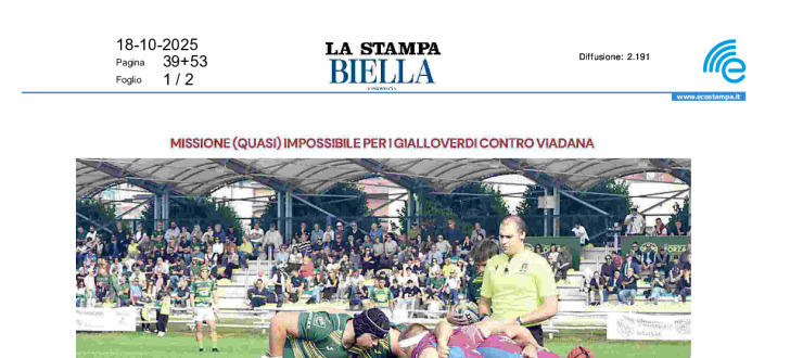 Arrivano i vice campioni d'Italia