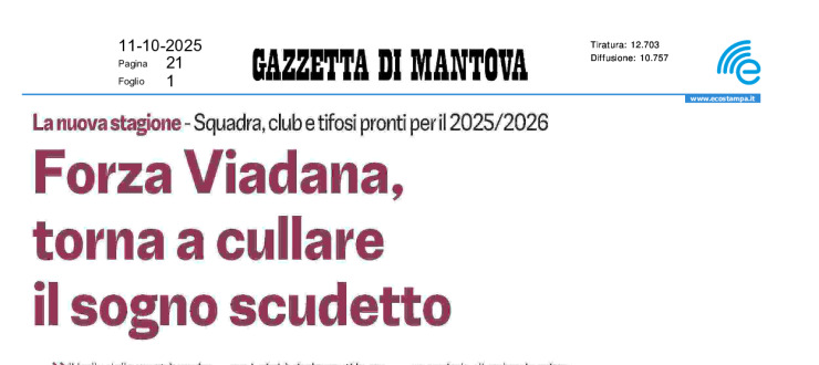 Forza Viadana, torna a cullare il sogno scudetto