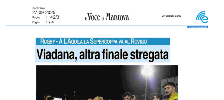 Viadana, altra finale stregata
