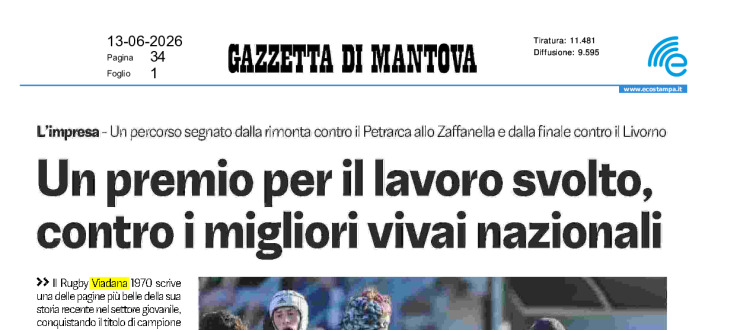 Un premio per il lavoro svolto, contro i migliori vivai nazionali