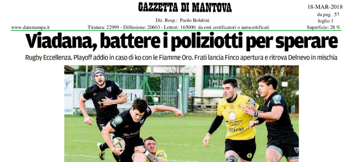 Viadana, battere i poliziotti per sperare