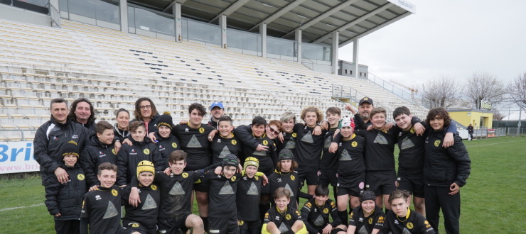 Viadana, festa del rugby  under 14 nel ricordo di Sidiki:  alla fine vince la Arnold Roma