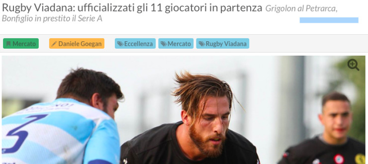 Rugby Viadana: ufficializzati gli 11 giocatori in partenza