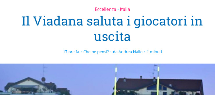 Il Viadana saluta i giocatori in uscita