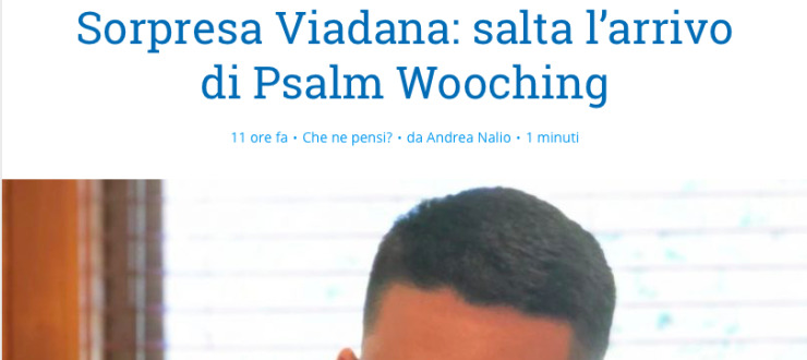 Sorpresa Viadana: salta l’arrivo di Psalm Wooching