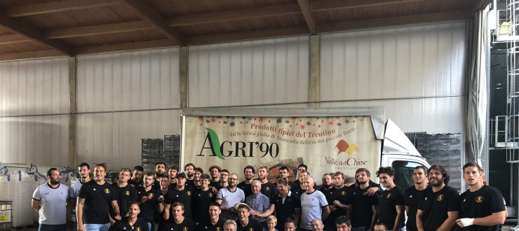Il Rugby Viadana in visita ad Agri '90