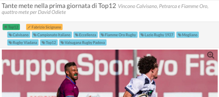 Tante mete nella prima giornata di Top 12