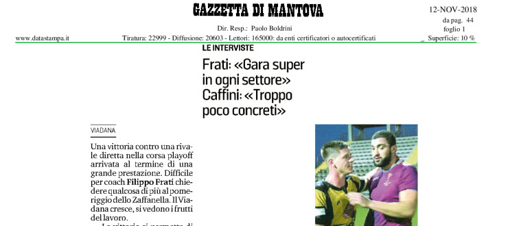 Frati: "Gara super in ogni settore" Caffini: "Troppo poco concreti"