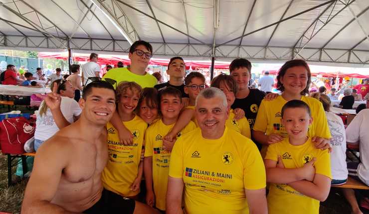 I LEONCINI DELL'U11 AL 22° TORNEO DI BEACH MINI RUGBY 