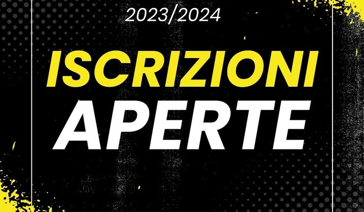 STAGIONE 2023-2024: APERTE LE ISCRIZIONI 
