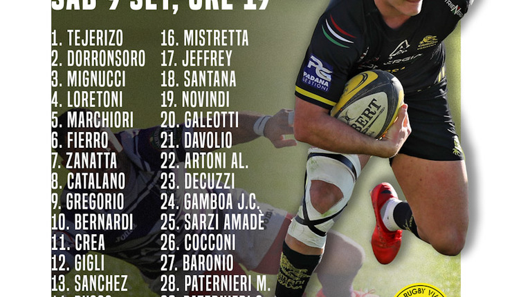 AMICHEVOLE CAIMANI-MONFERRATO: LA FORMAZIONE 