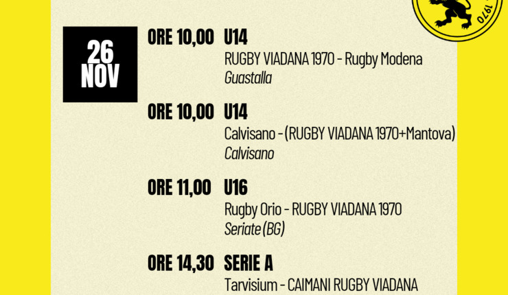 PROSSIME DATE GIALLONERE