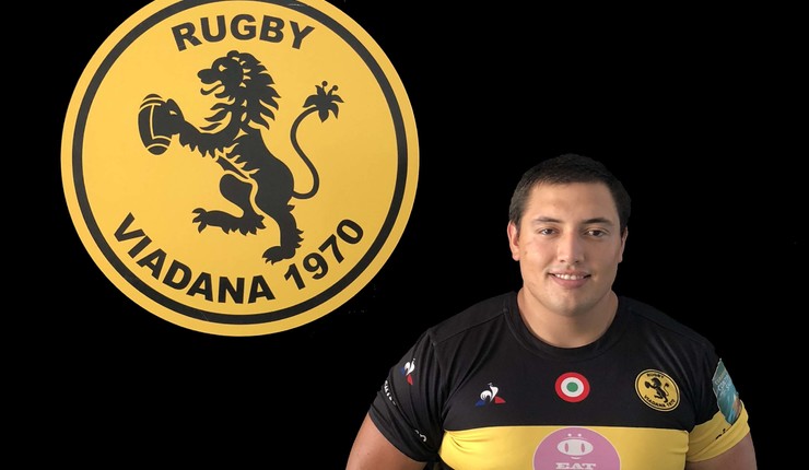 Ferro nella prima squadra del Rugby Viadana 1970
