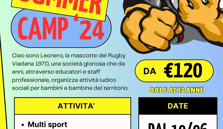TORNA IL LEONERO SUMMER CAMP: APERTE LE ISCRIZIONI!
