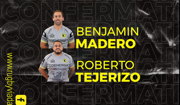 MADERO E TEJERIZO CONFERMATI NEL DOPPIO RUOLO