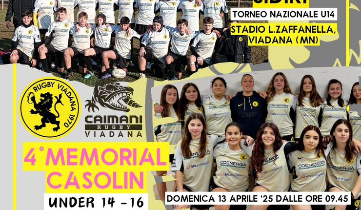 SPORT, MEMORIAL E VALORI IN CAMPO NEL 10° MEMORIAL SIDIKI E 4° MEMORIAL CASOLIN