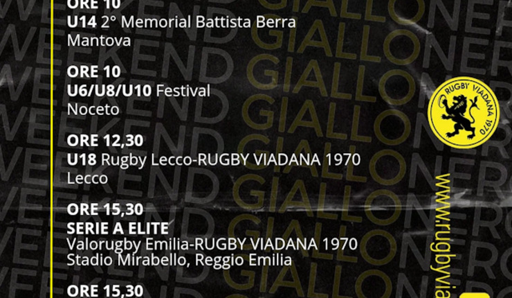 IL WEEKEND GIALLONERO 