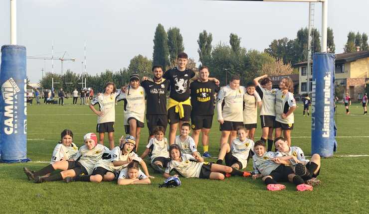 Weekend giallonero: risultati e sorrisi dal vivaio del Rugby Viadana 1970