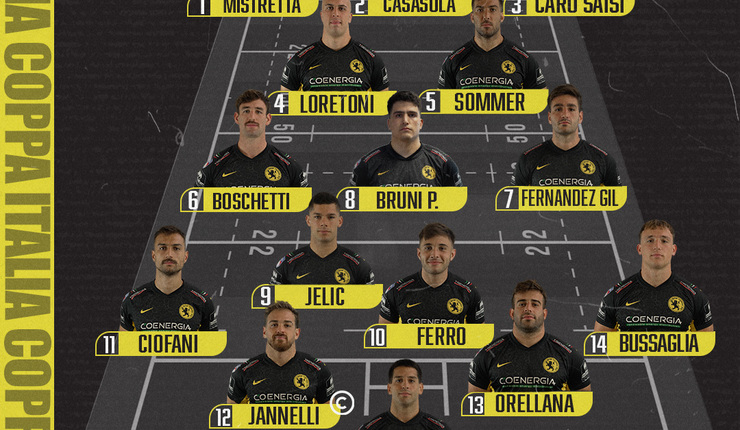 LISTA GARA - COPPA ITALIA - TURNO 5