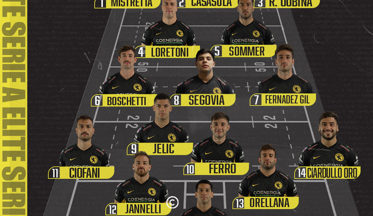 Rugby Viadana 1970 vs Fiamme Oro Rugby