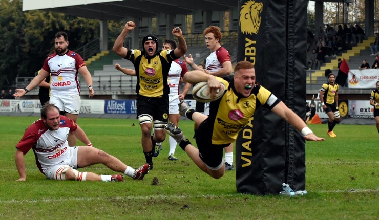 Top12, quinta giornata: Rugby Viadana 1970 vs. Valorugby Emilia 20-18