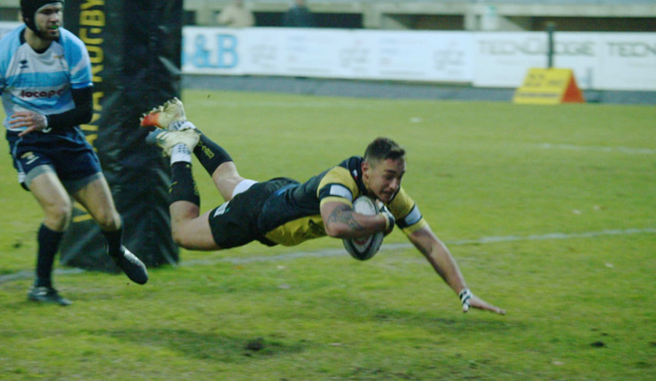 COPPA ITALIA, QUARTA GIORNATA: RUGBY VIADANA 1970 VS. S.S LAZIO RUGBY 1927 45-15