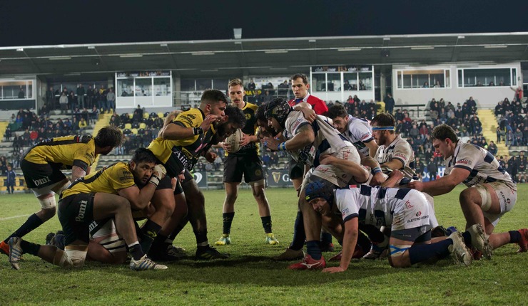 TOP12, QUINDICESIMA GIORNATA: RUGBY VIADANA 1970 v MOGLIANO RUGBY 1969 24-22
