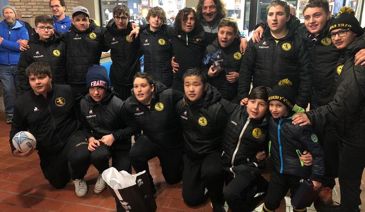 Il Rugby Viadana terzo al "Lupo Alberto" U14 