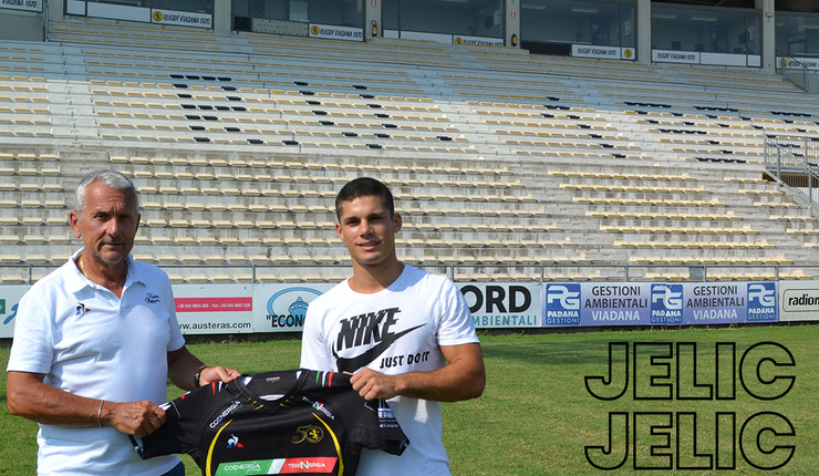 Ratko Jelic,  un nuovo mediano di mischia per Rugby Viadana 1970