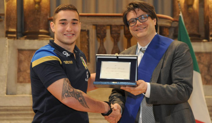 Bacchi e Bronzini premiati come Promesse dello Sport Mantovano