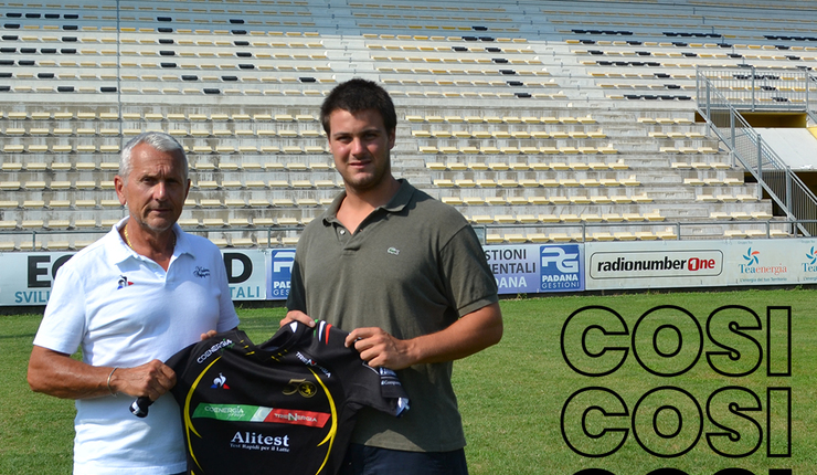 Duccio Cosi è un nuovo giocatore del Rugby Viadana 1970