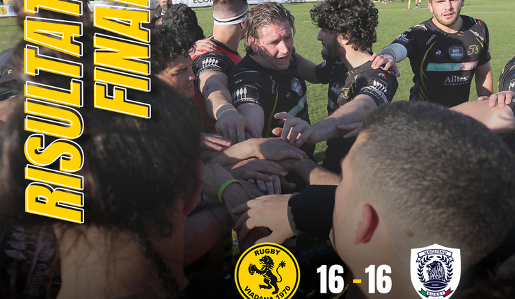 TERMINA IN PARITÀ IL MATCH TRA VIADANA E IL MOGLIANO