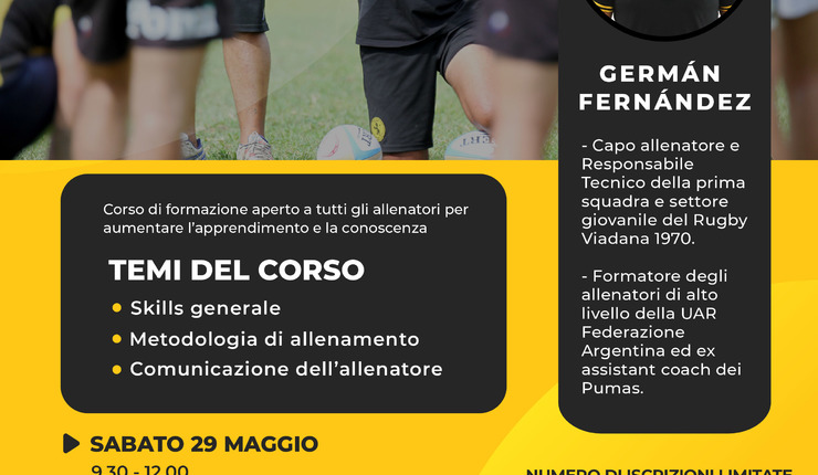 Nuova importante sessione di formazione per gli allenatori