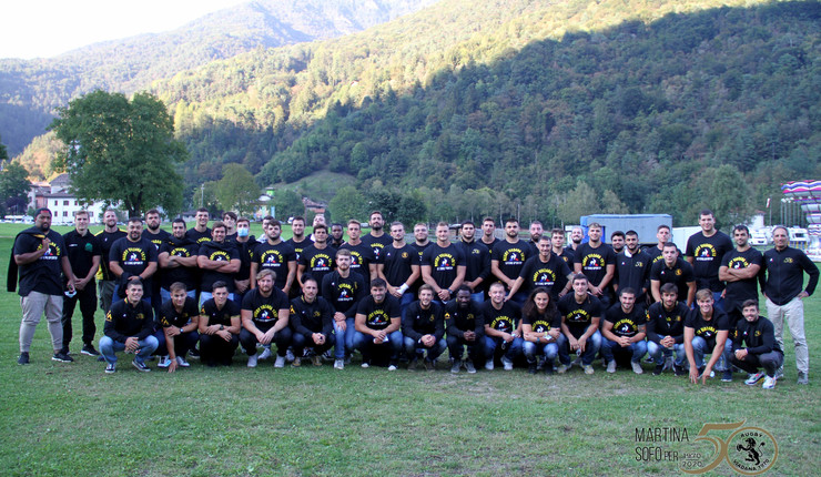 Il Rugby Viadana 1970 in ritiro in Val di Ledro